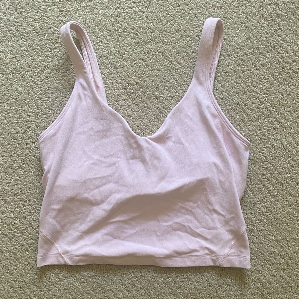 RARE strawberry milkshake Lululemon align tank